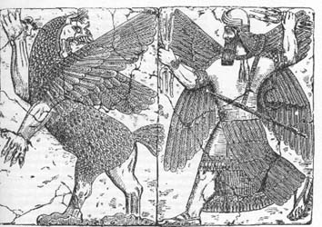 Marduk im Kampf gegen Tiamat